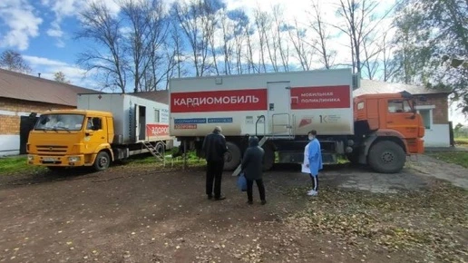 В октябре мобильная поликлиника приедет в три округа Красноярского края