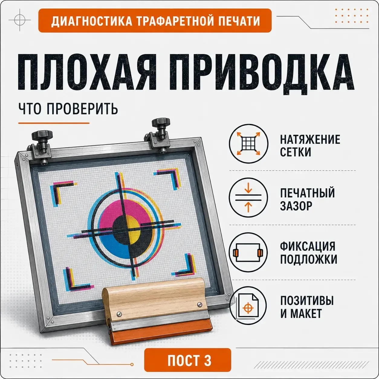 Диагностика трафаретной печати: что пошло не так?