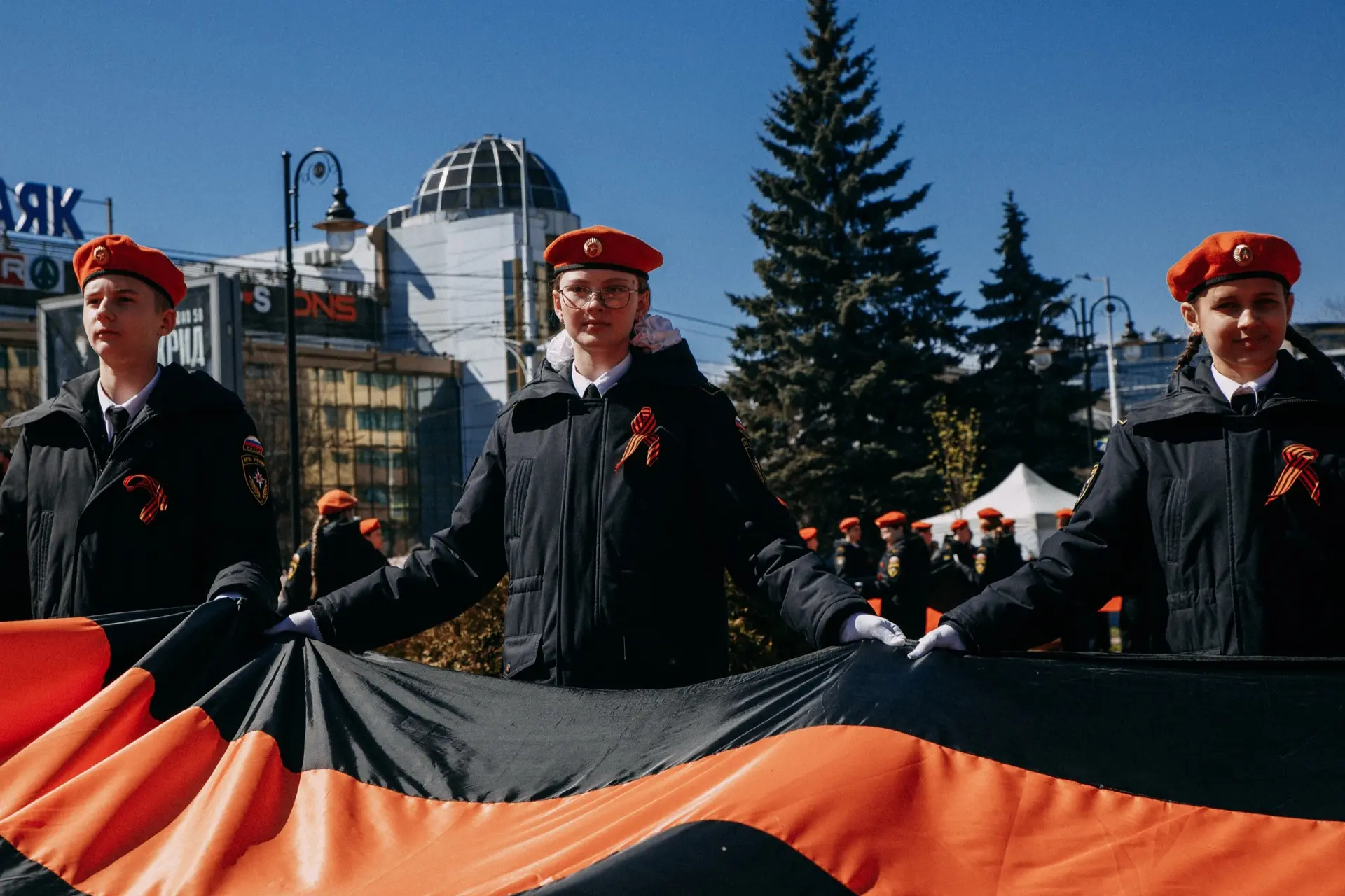«Георгиевская ленточка»: старт акции 🕊  В Калининграде стартовала международная акция «Георгиевская 