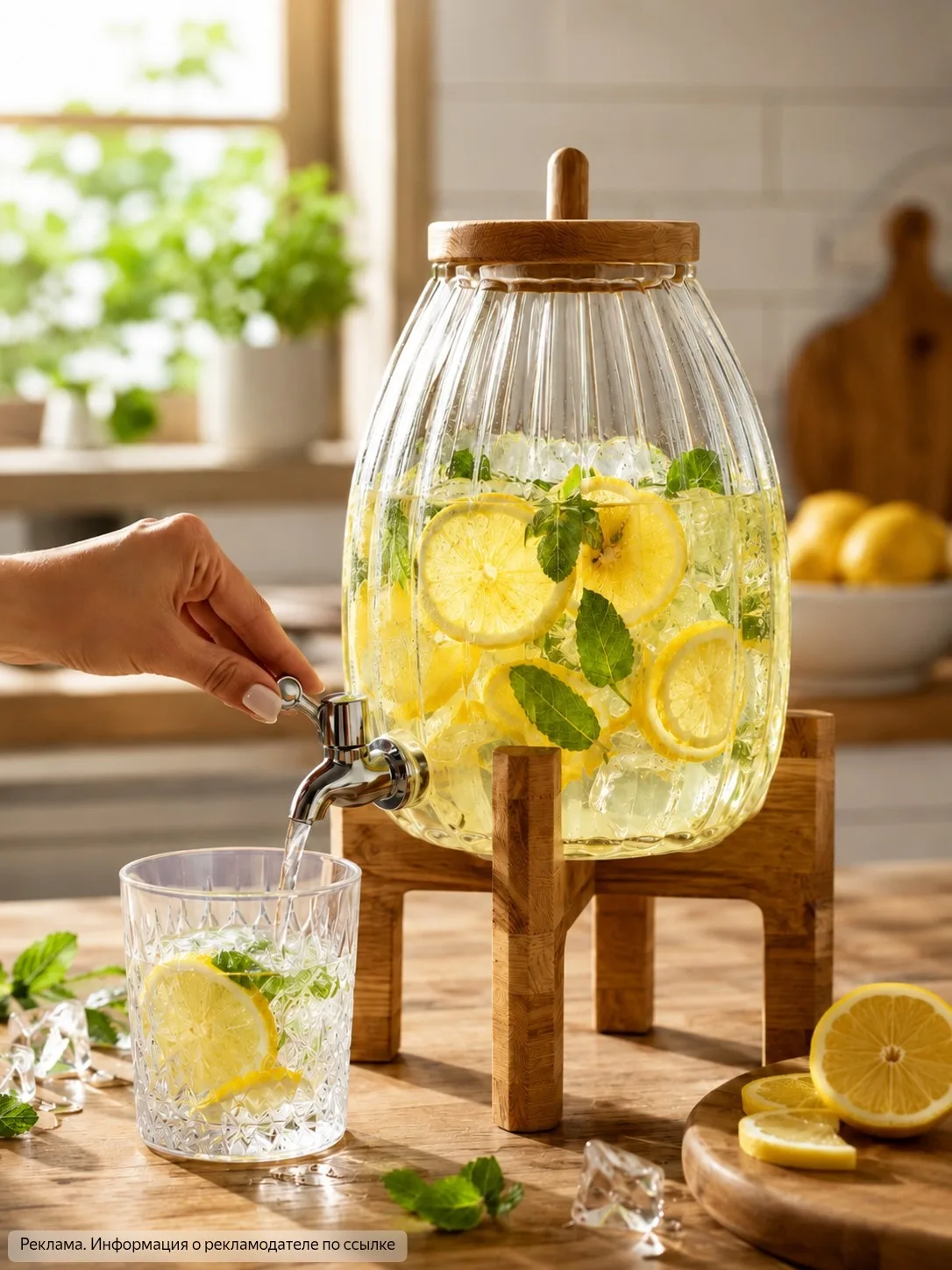 🍋Лето в каждом стакане!

Один красивый диспенсер — и любой напиток выглядит как из дорогого рестора