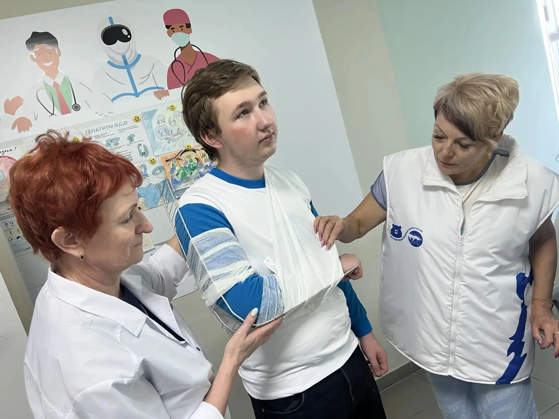 В Борисовской школе № 2 состоялся необычный урок, инициатором которого выступило первичное отделение