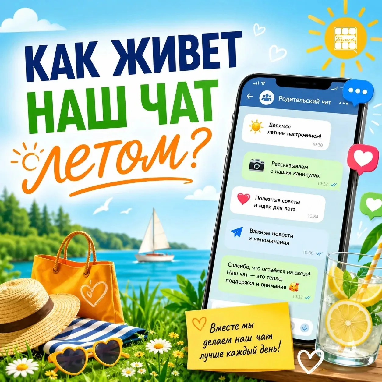 🌞 Дорогие наши родители!