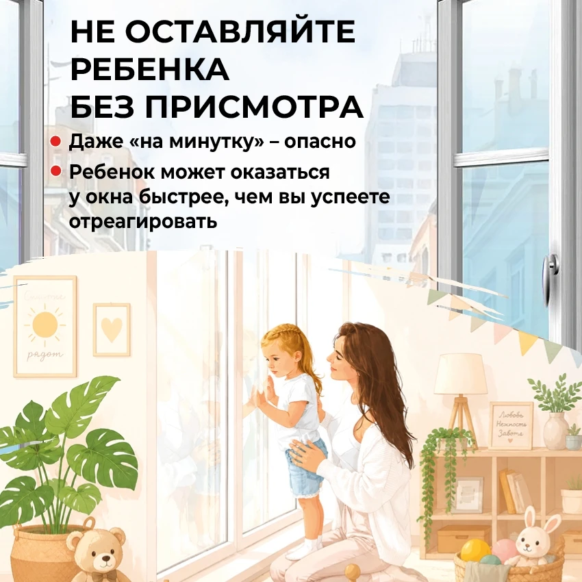👧 ❗С наступлением теплой погоды появляется еще одна опасность для маленького ребенка —...