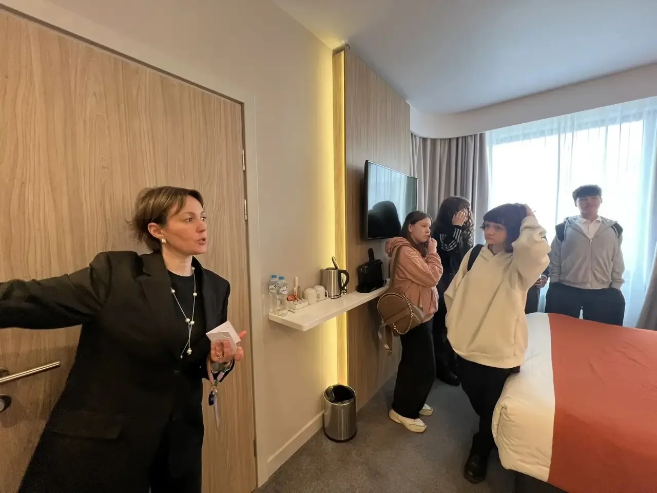 Участие в проекте «Мастерство начинается здесь»  🏨 Вчера учащиеся 9-х классов посетили экскурсию в г