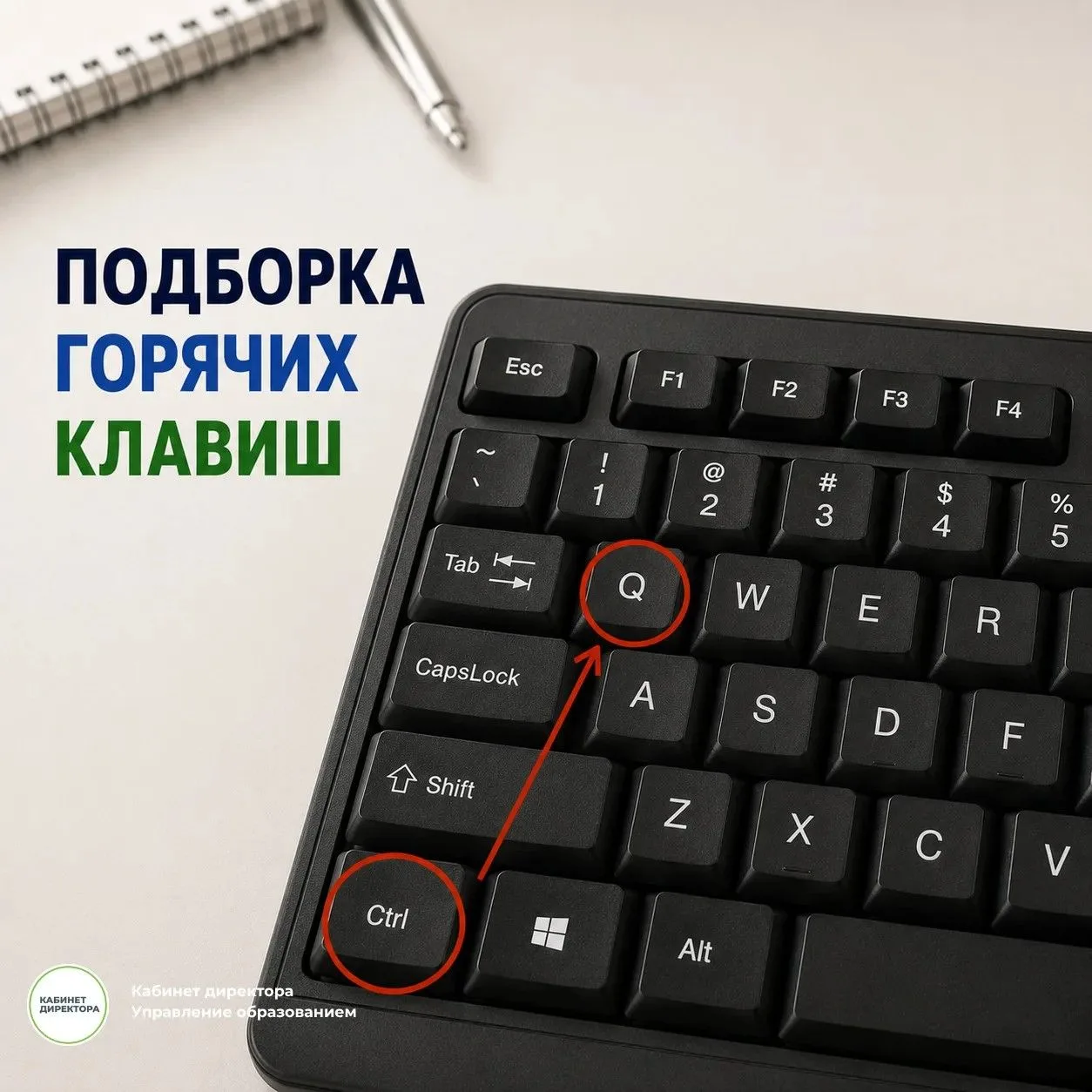 🔥 Огромная подборка горячих клавиш на все случаи жизни — от быстрого форматирования те...
