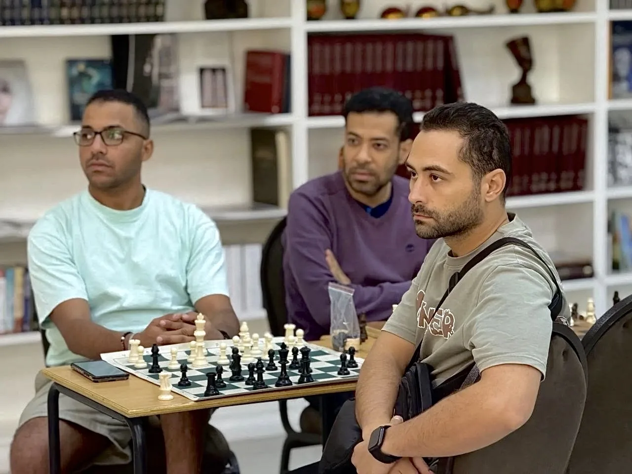♟️ В Русском доме в Каире прошёл шахматный мастер-класс для взрослых