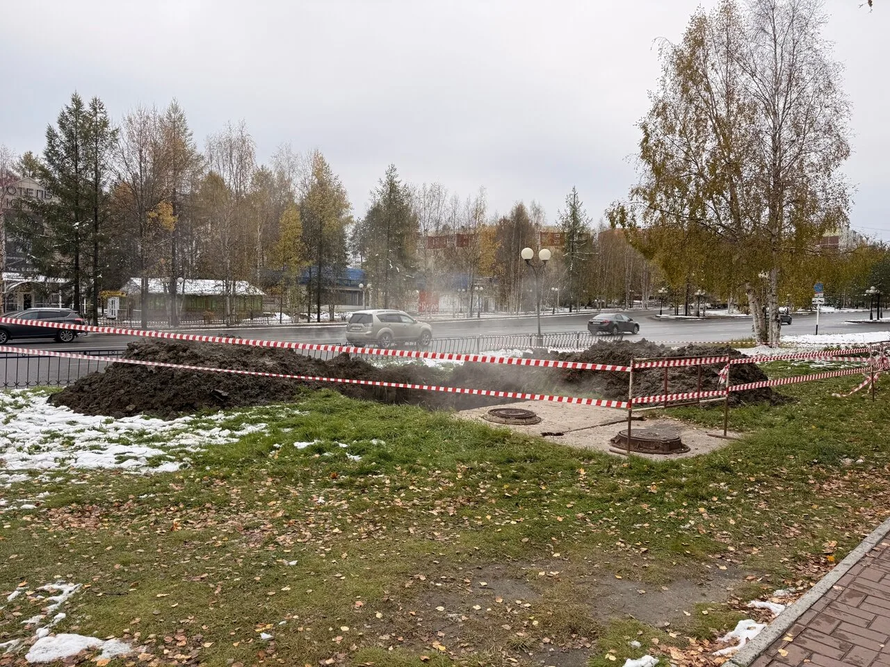 Прорыв в 1 мкр. Лучше сейчас чем в холода!
