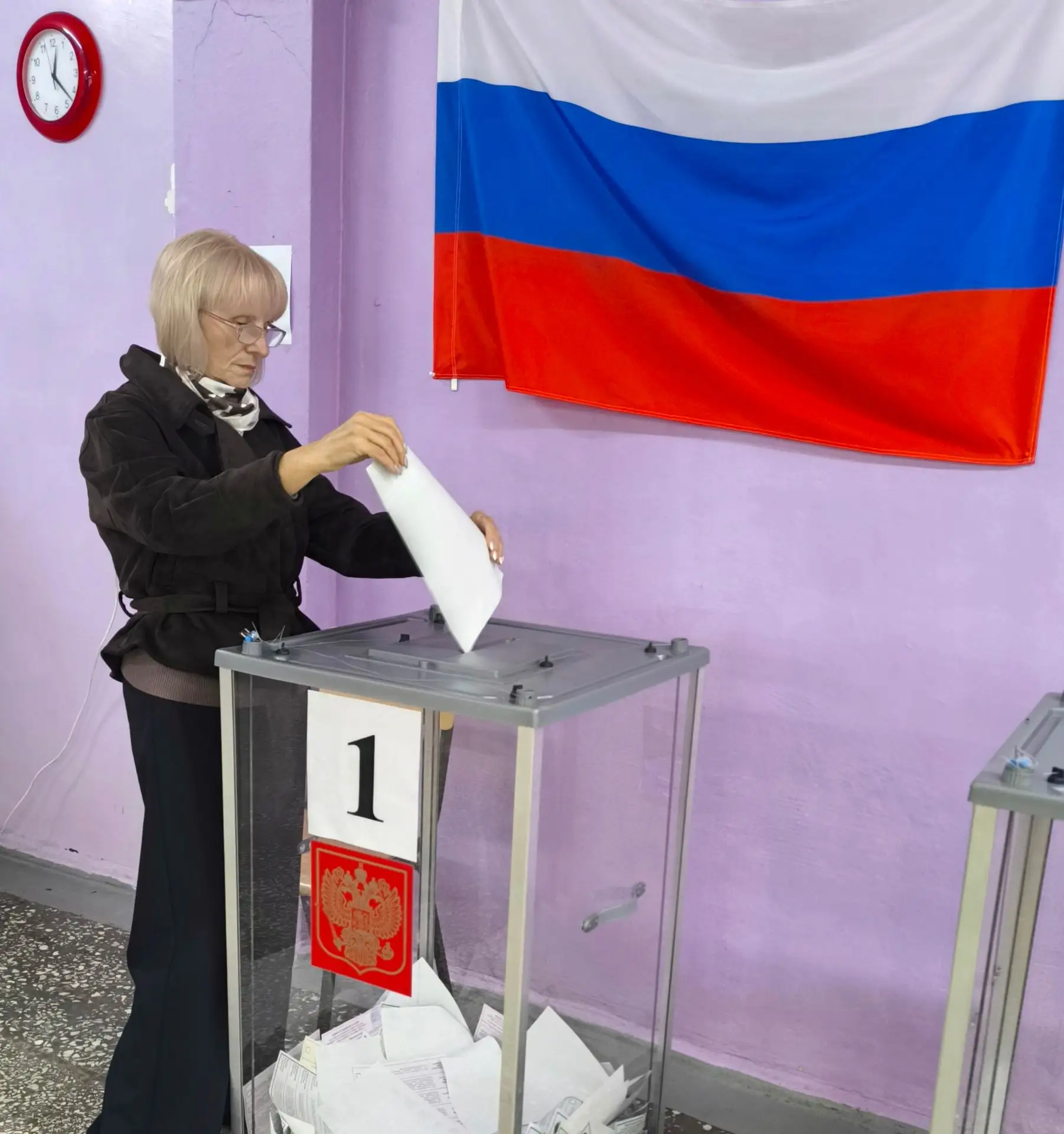 Сегодня я выполнила свой гражданский долг — приняла участие в выборах депутатов Государ...