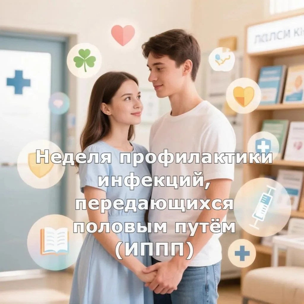 🛡️ Неделя профилактики инфекций, передающихся половым путём (ИППП)
 
Забота о своём здоровье — это 