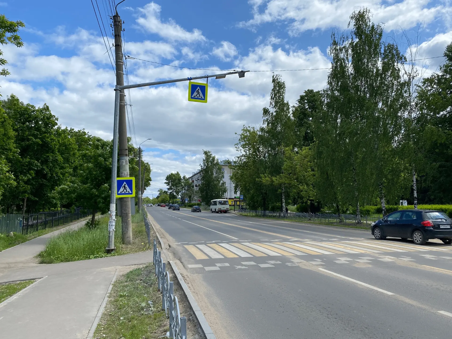 Пешеходный переход на Красной Ветке