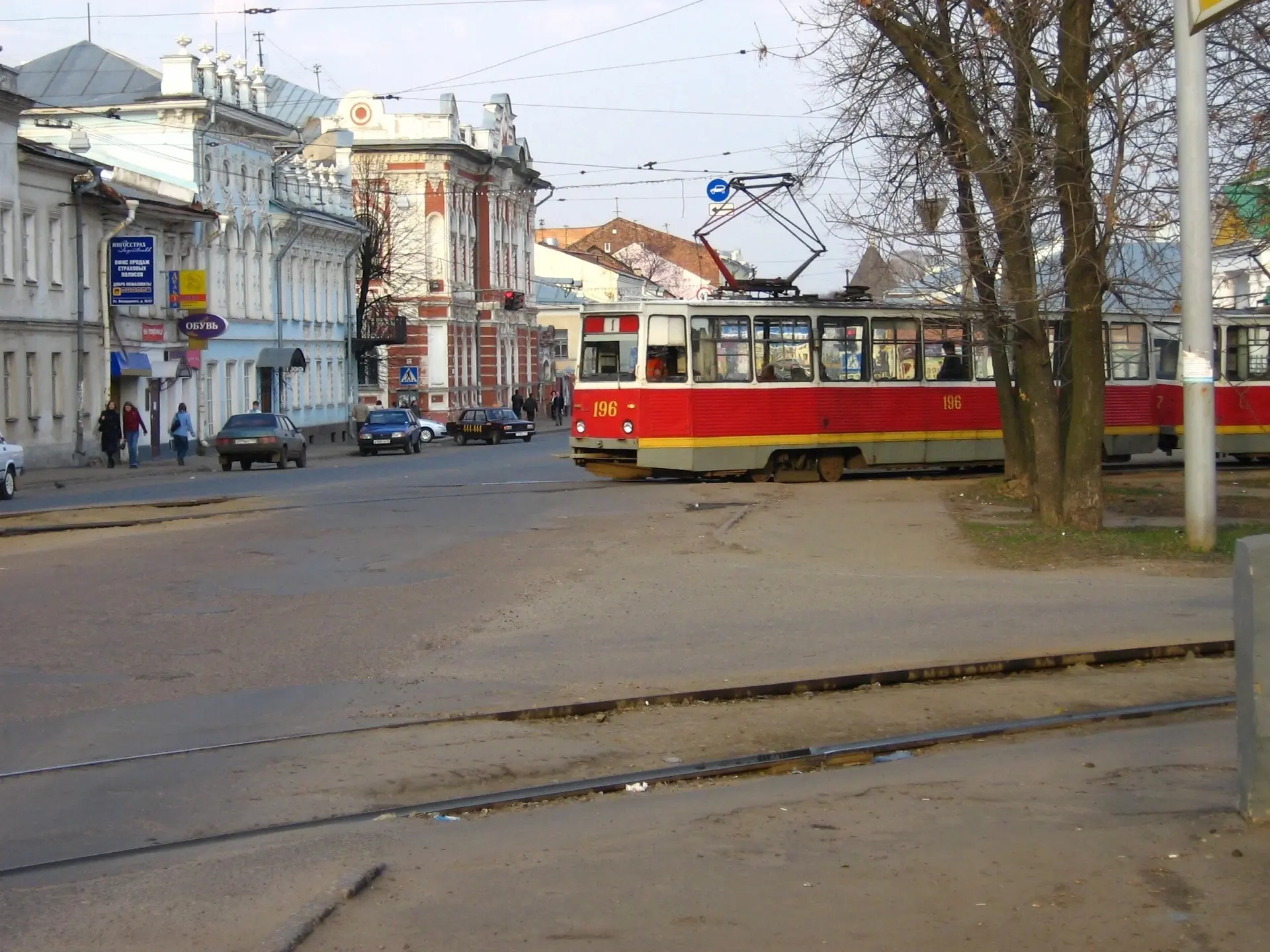 🚋 Время, когда трамваи ходили по центру
