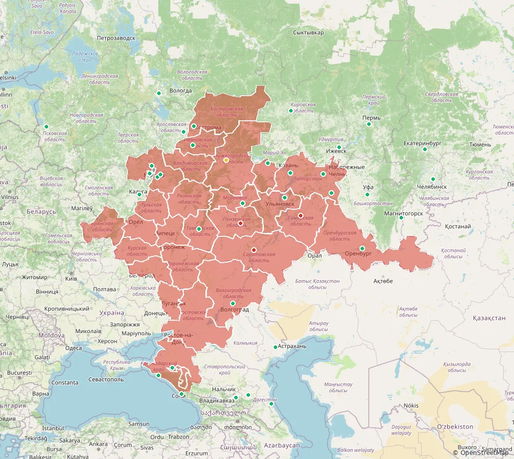 🚨 Карта обстановки 🔄 Обновляется при изменениях.