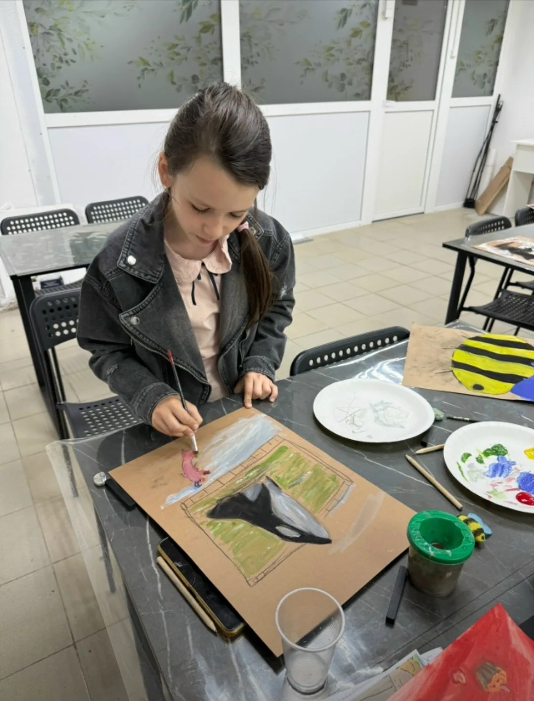 ❗️ВЕСТИ ЗАНЯТИЙ ❗️ 

 ХУДОЖЕСТВЕННАЯ СТУДИЯ 🎨 

На прошлом занятии ребята обращались к образу уника