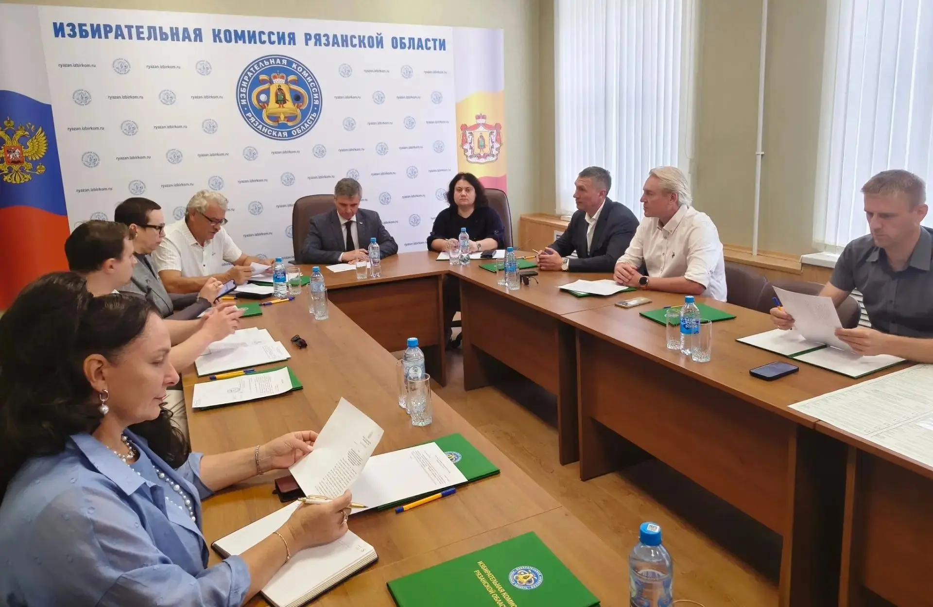 Состоялось заседание Избирательной  комиссии Рязанской области