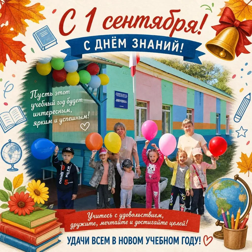 1 сентября в «Ивушке»: День знаний и добрых игр!