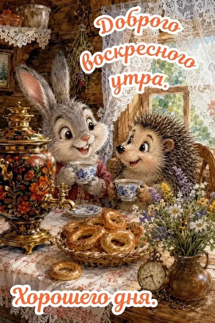 🥰 Ставьте реакции и делитесь открыткой с близкими ❤️