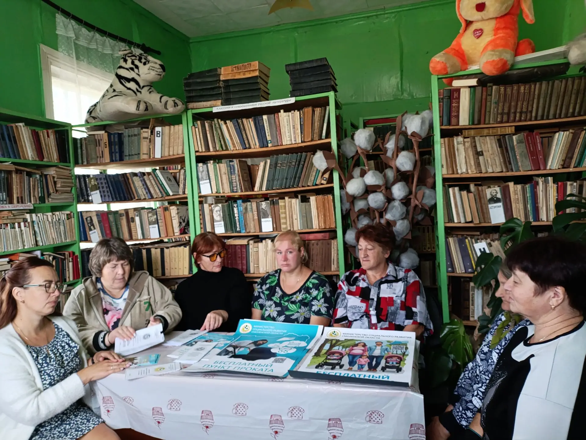 🚌"ВЫЕЗДНАЯ СОЦИАЛЬНАЯ ПРИЕМНАЯ В Д. КОРСИКИ"