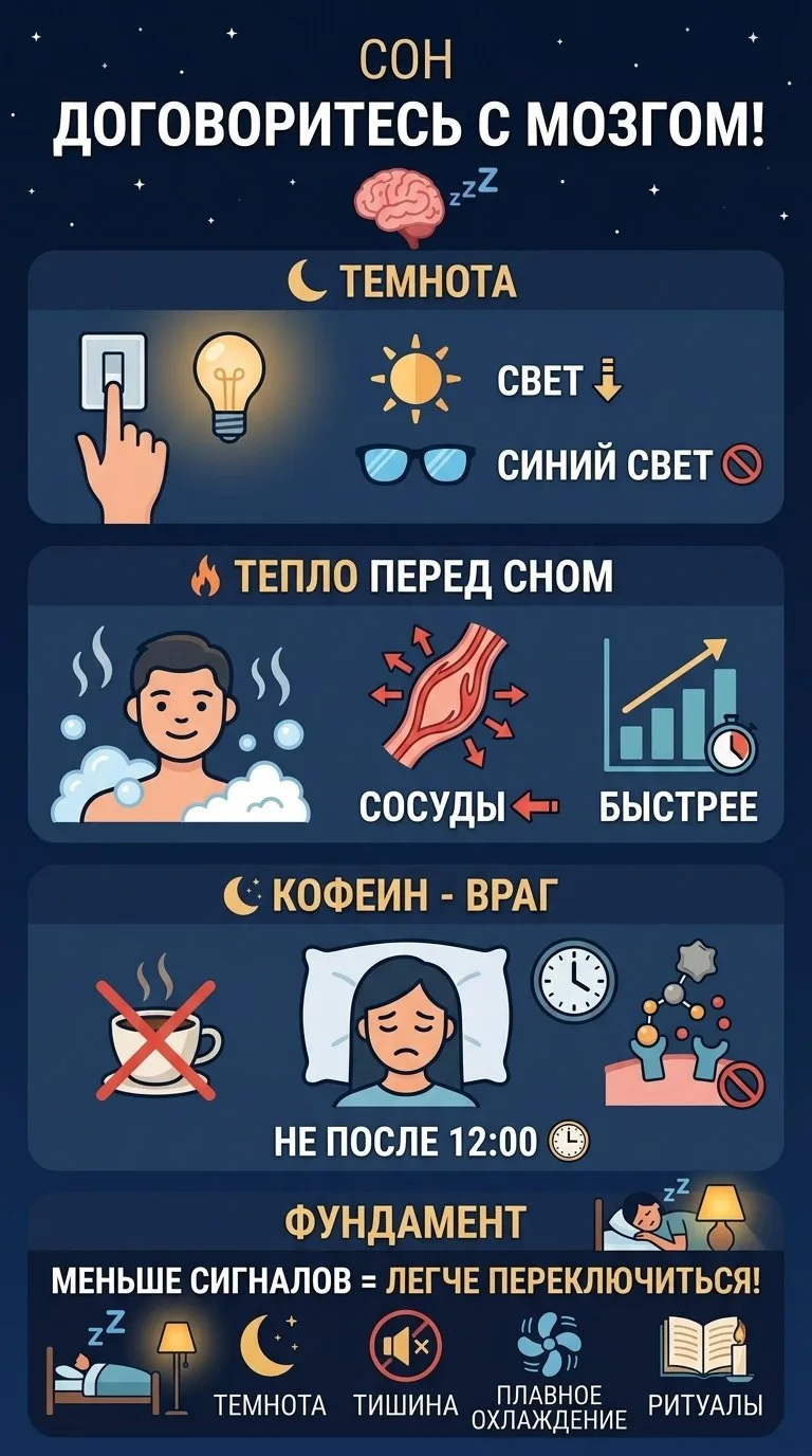 *💤Сон: как договориться с мозгом*