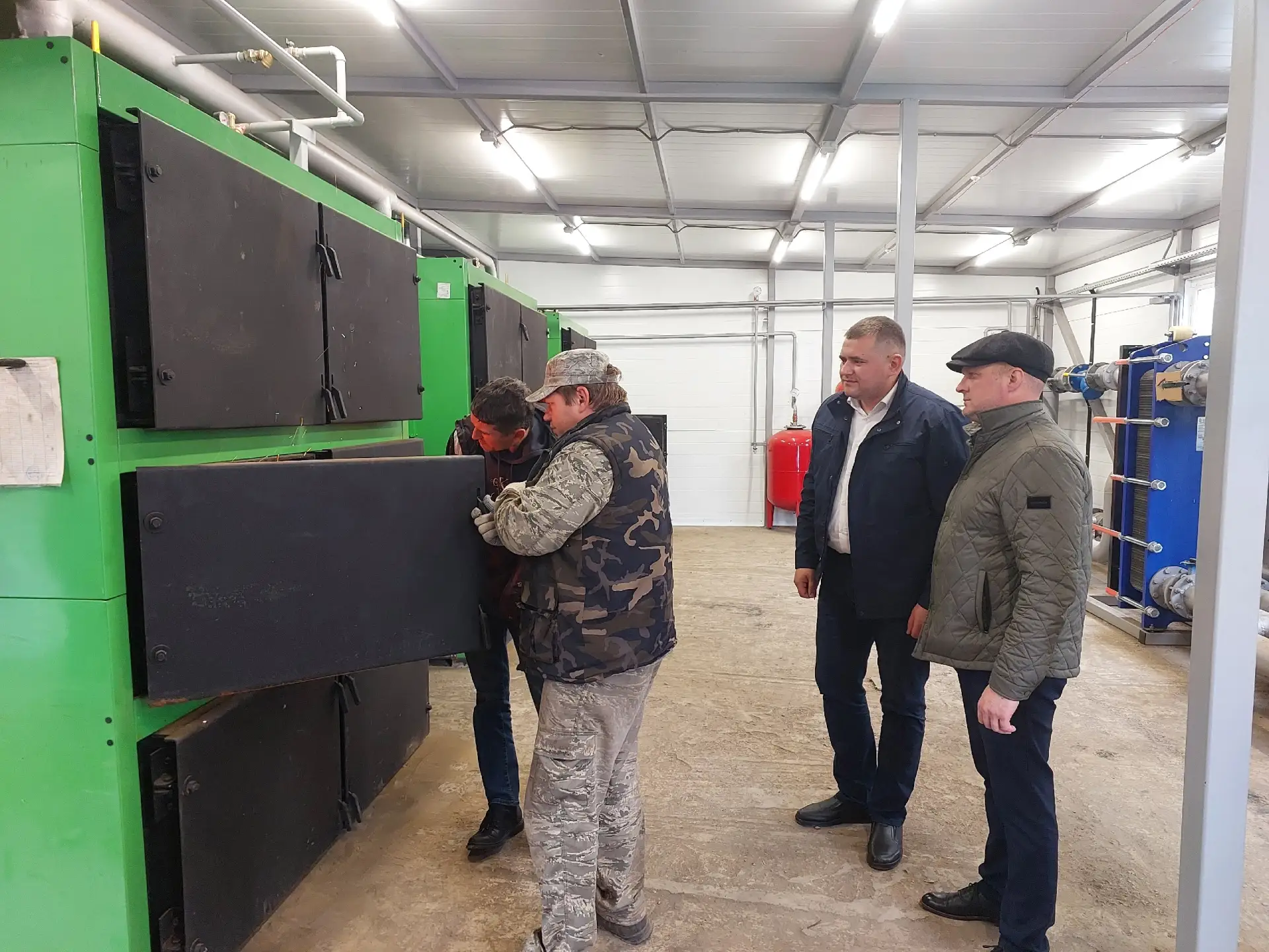 🏭 В селе Нарва принята новая котельная
