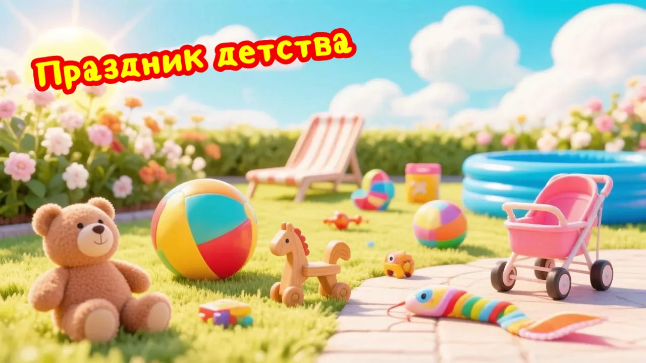 День защиты детей на Солнечной планете❤