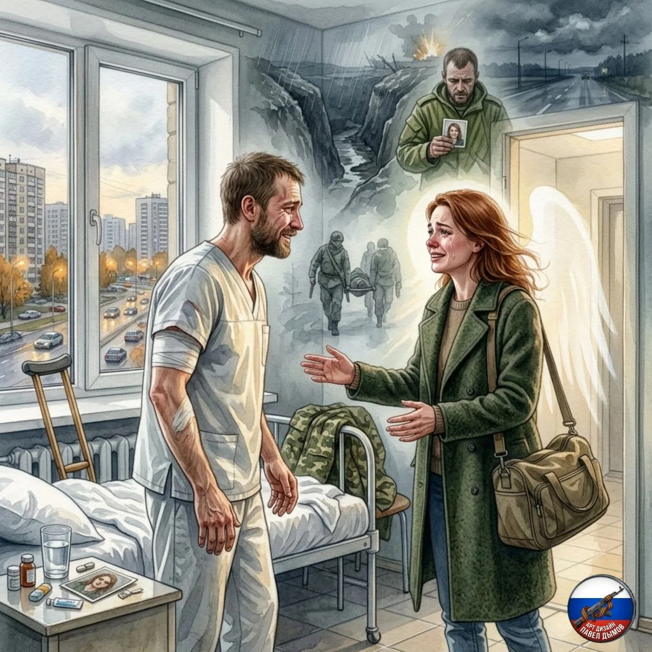 «Встреча в госпитале»🙏