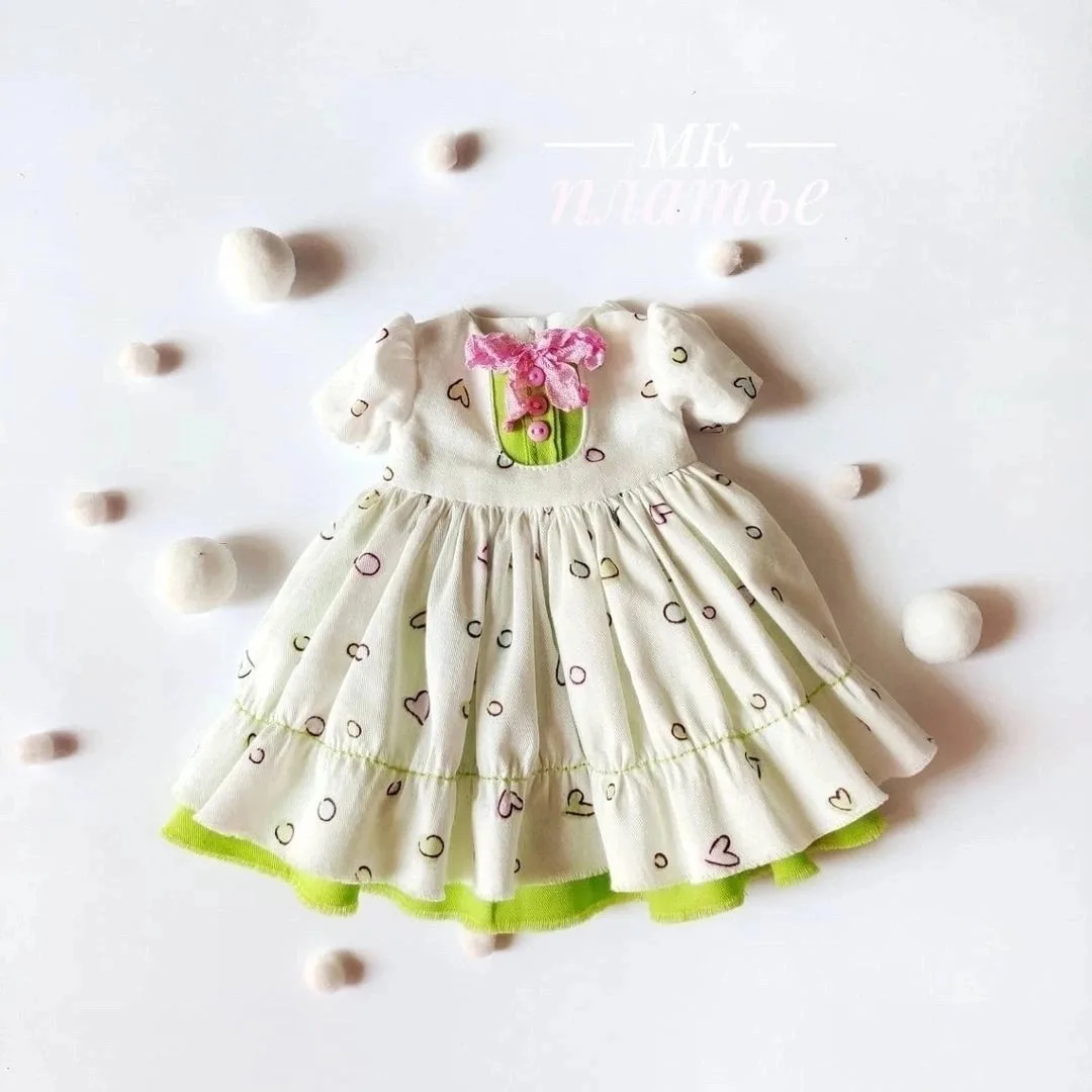 ВЫКРОЙКА Платья для куклы🎀