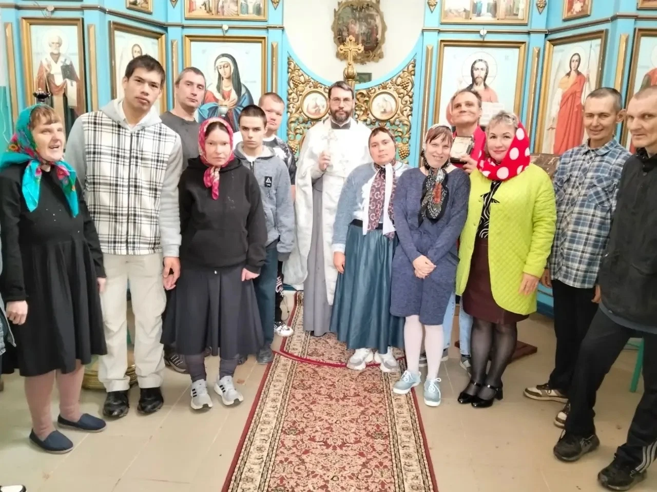 Посещение храма в День памяти святых мучениц Веры, Надежды, Любови и матери их Софии