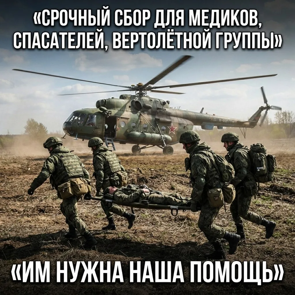🚑 Друзья, нужен рывок! Продолжаем закрывать заявку для медиков спасательной вертолетно...