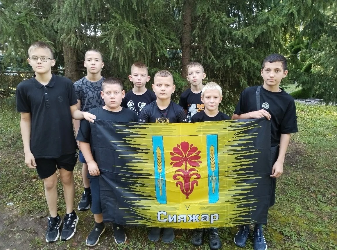 Спортсмены отделения вольной борьбы под руководством тренера Эмина Саакяна участвуют в ...