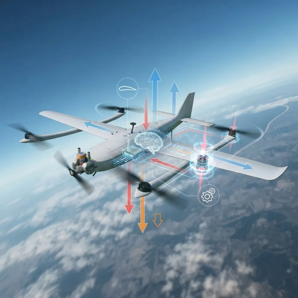 🚁 Как VTOL-дрон превращается из квадрокоптера в самолет? ✈️

Узнайте, как происходит переход между 