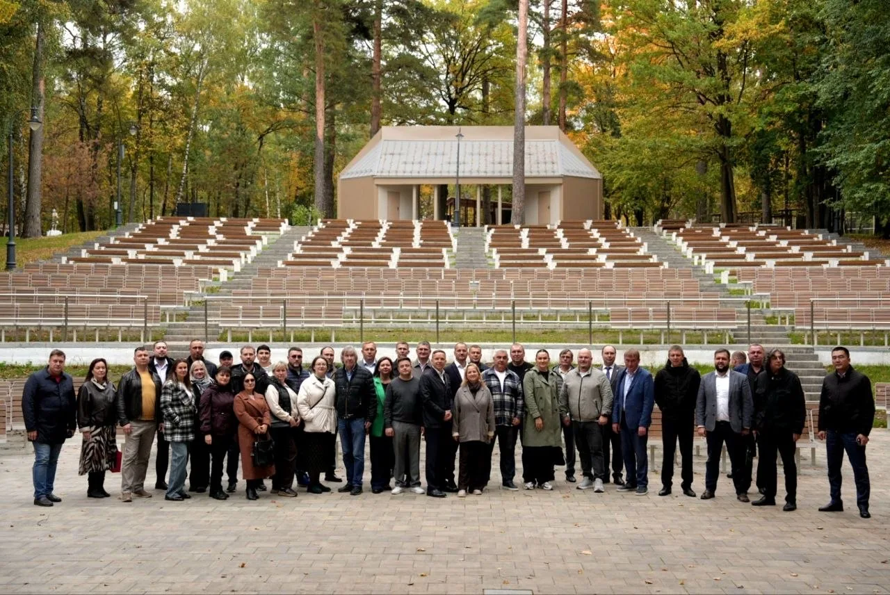 ⚡️ Делегация посетила Красногорский городской парк («Парки Подмосковья»).