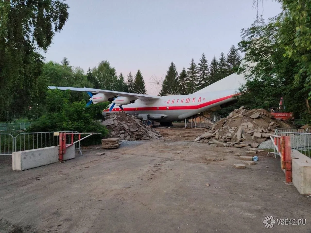 🔥В популярном парке «Антошка» идет масштабный ремонт