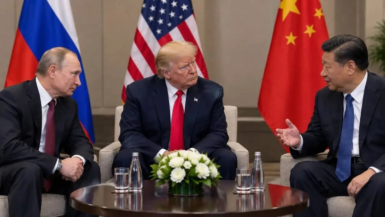 Путин назвал возможным проведение встречи с Си Цзиньпином и Трампом на саммите АТЭС.