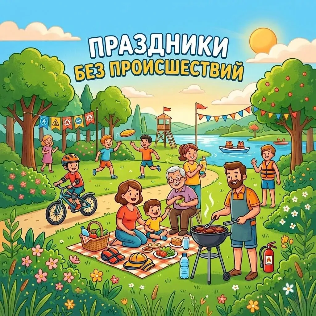 ⚡️ Майские праздники без происшествий