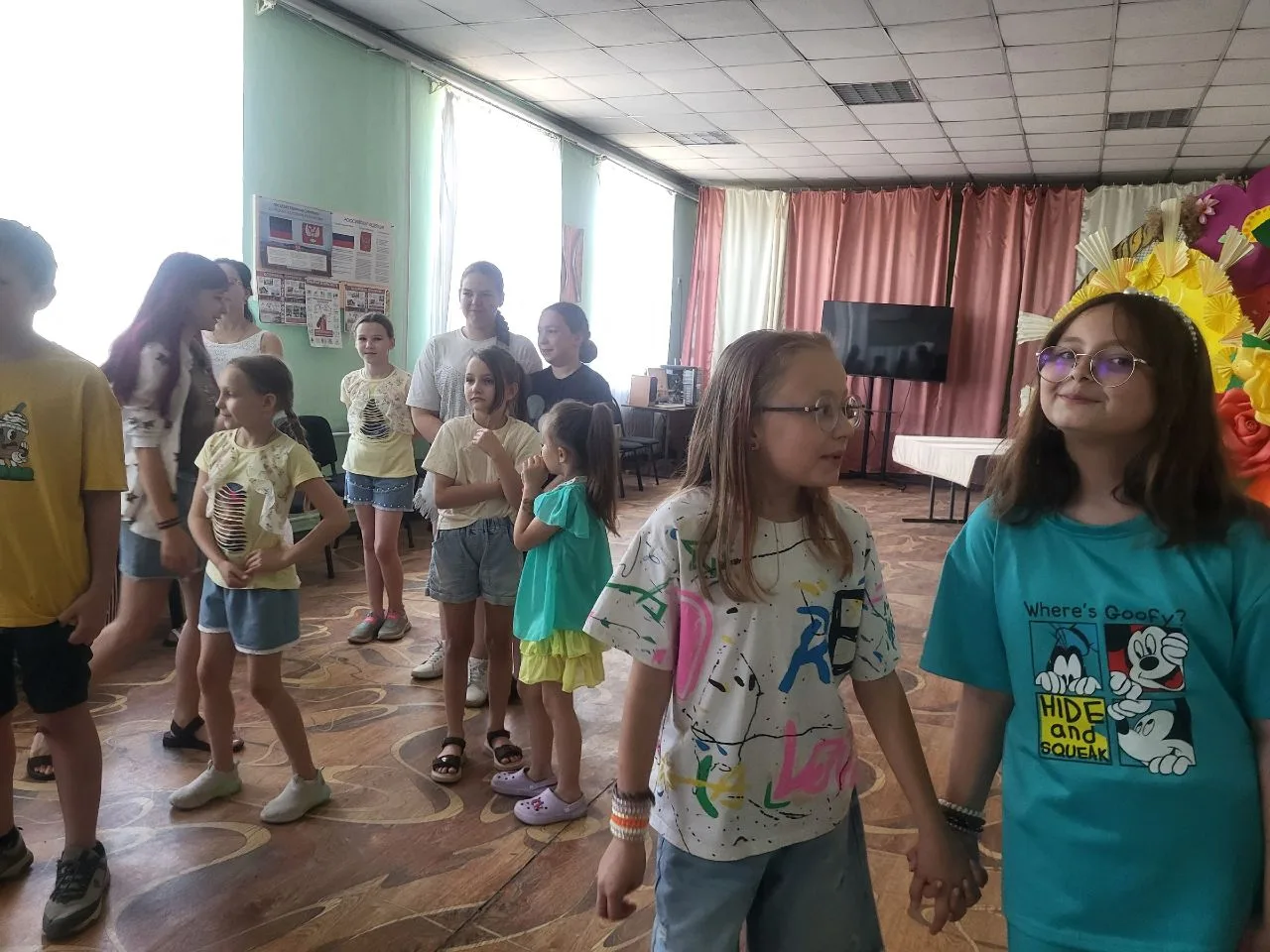 В Центре детского и юношеского творчества № 1 в рамках проекта «Дворовые практики» прош...