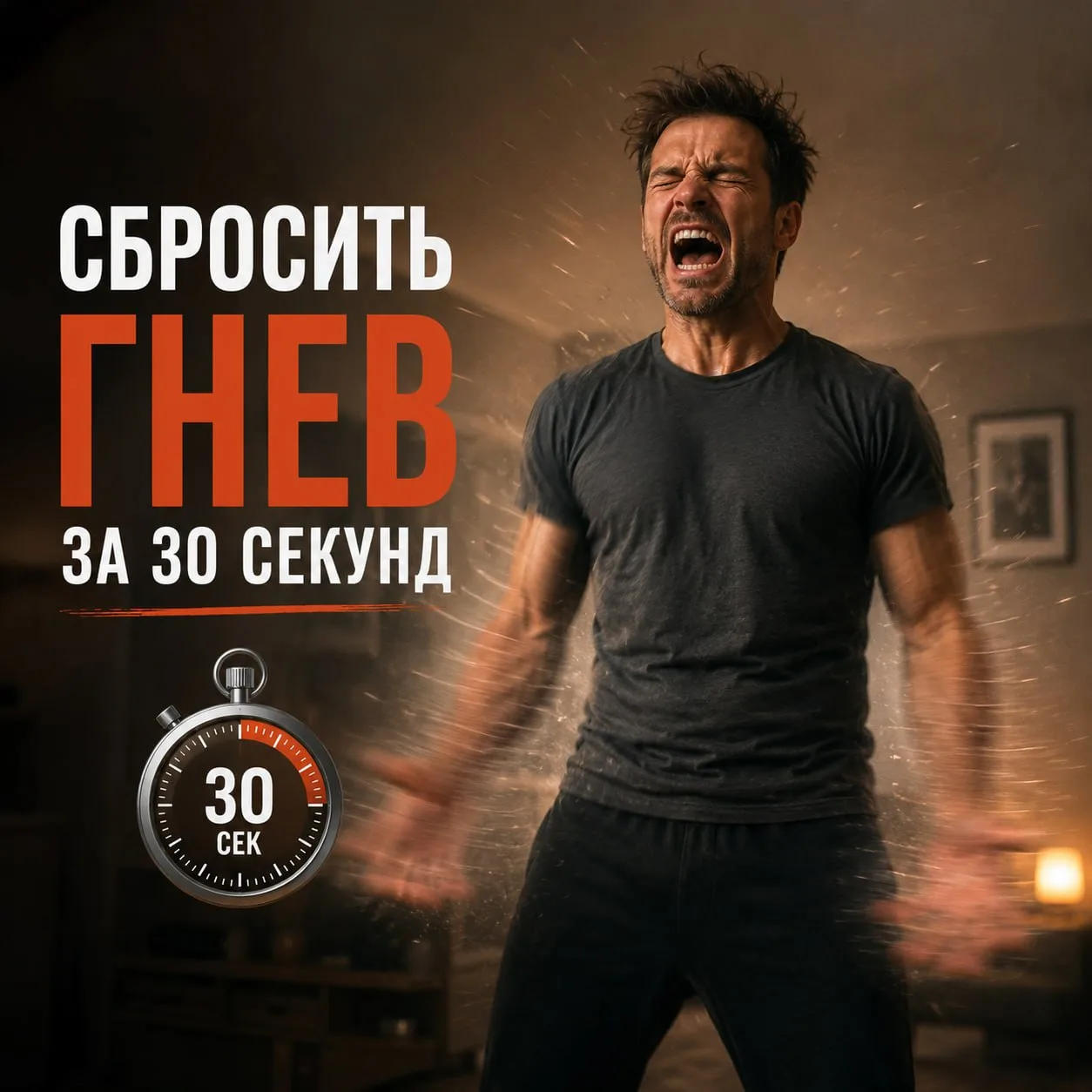Сбросить гнев за 30 секунд