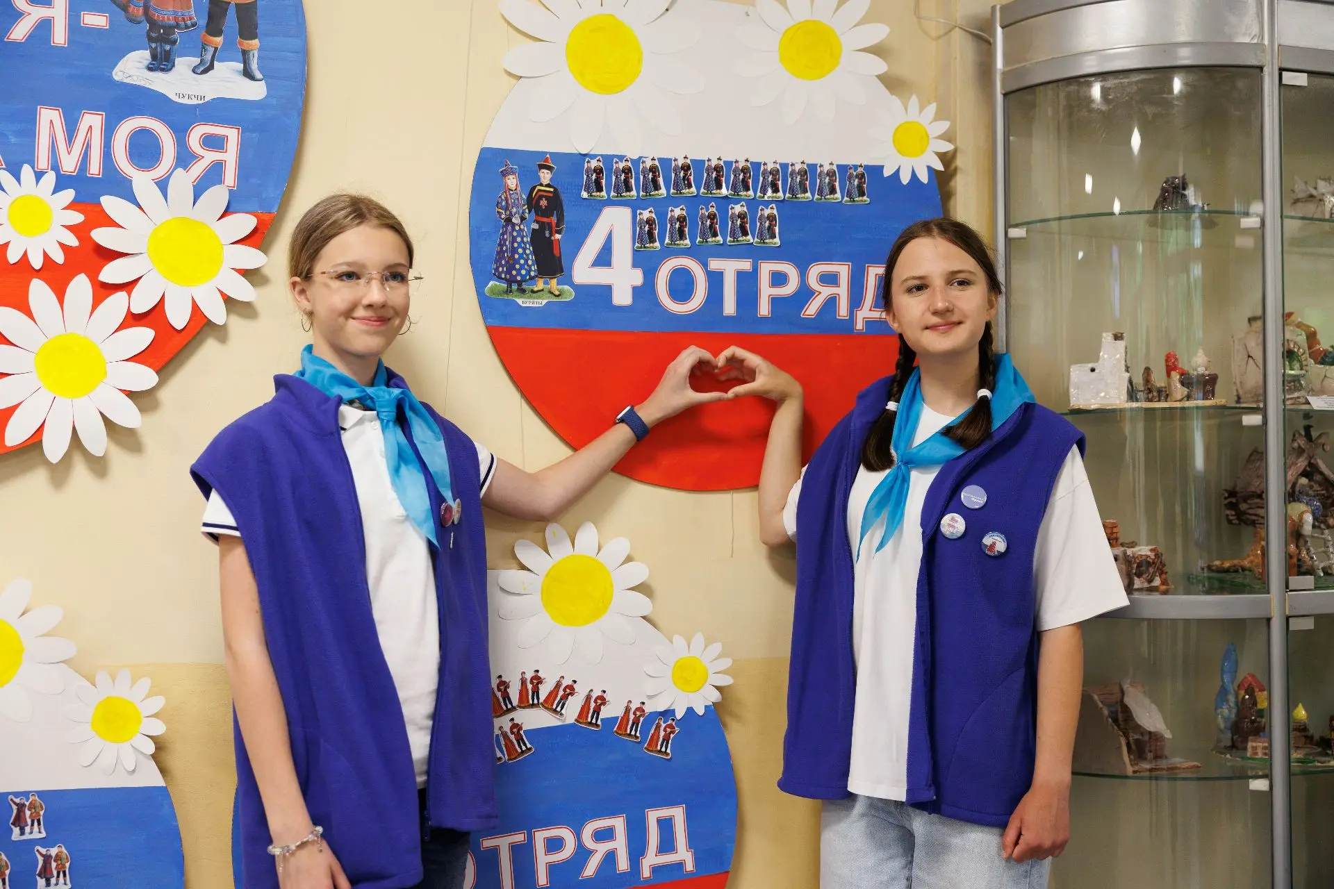 С удовольствием побывал в детском оздоровительном лагере «Алые паруса» на базе Дома детского творчес