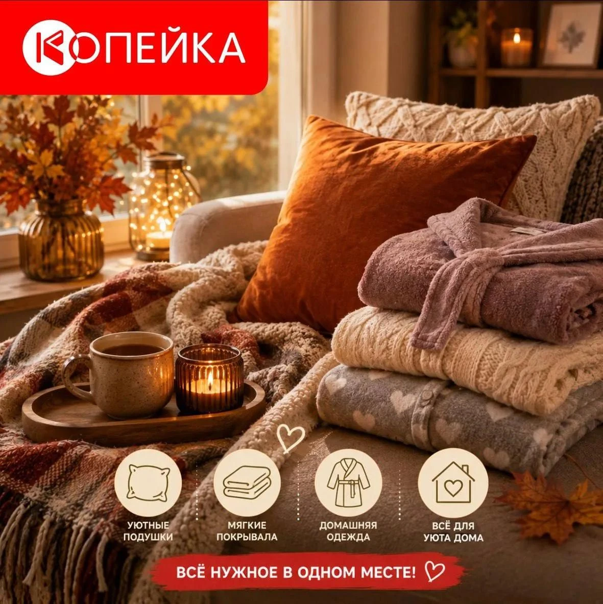 🧣 Бархатный сезон - бархатный уют!