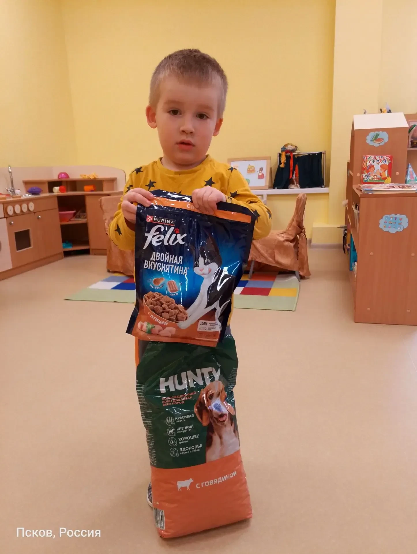 🤗 Новый участники акции: "Накорми ближнего " Женя Ситков. Группа " Колосок".  Большое ...