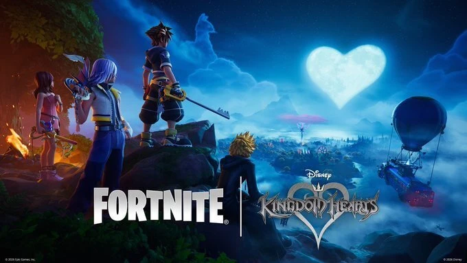 Официальный трейлер KINGDOM HEARTS x FORTNITE