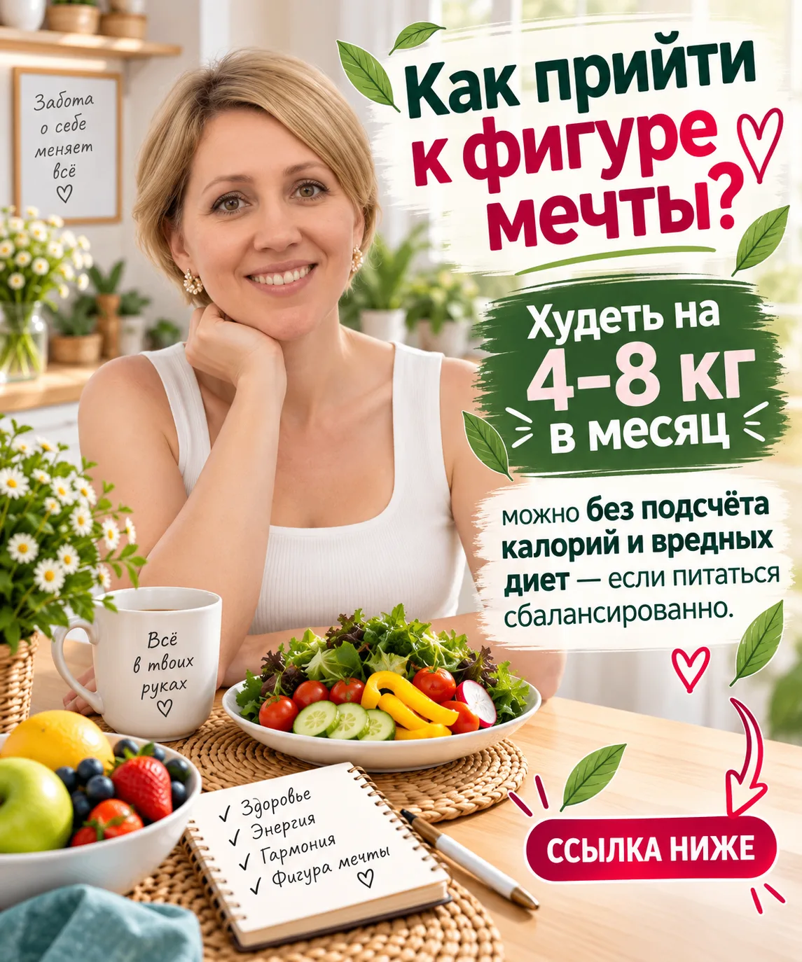 КАК ПРИЙТИ К ФИГУРЕ МЕЧТЫ?