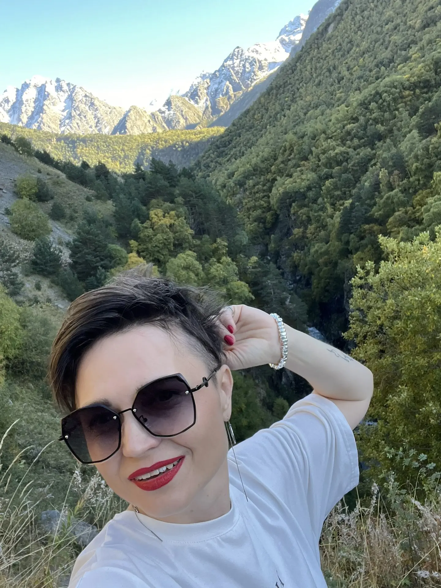 Осетинскую форель обожаю так же нежно, как и край, в котором она выращена 😍 Были там с Аней (моим з