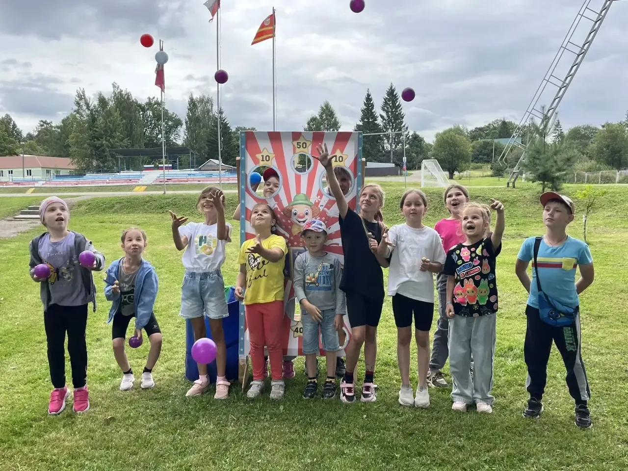 🎉 День в летнем спортивном лагере: «Весёлый спорт»! 🎉