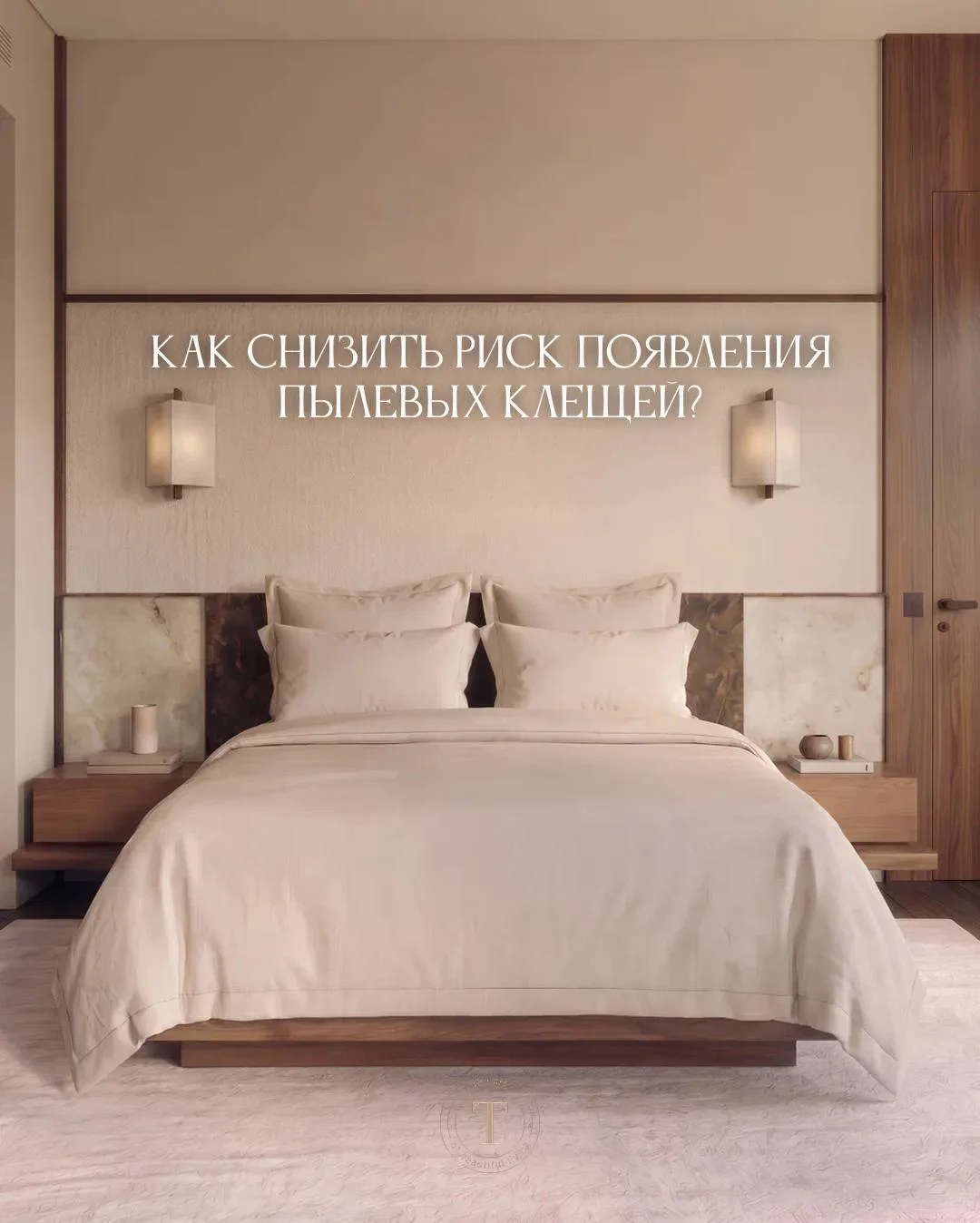 Как избежать появления пылевых клещей?