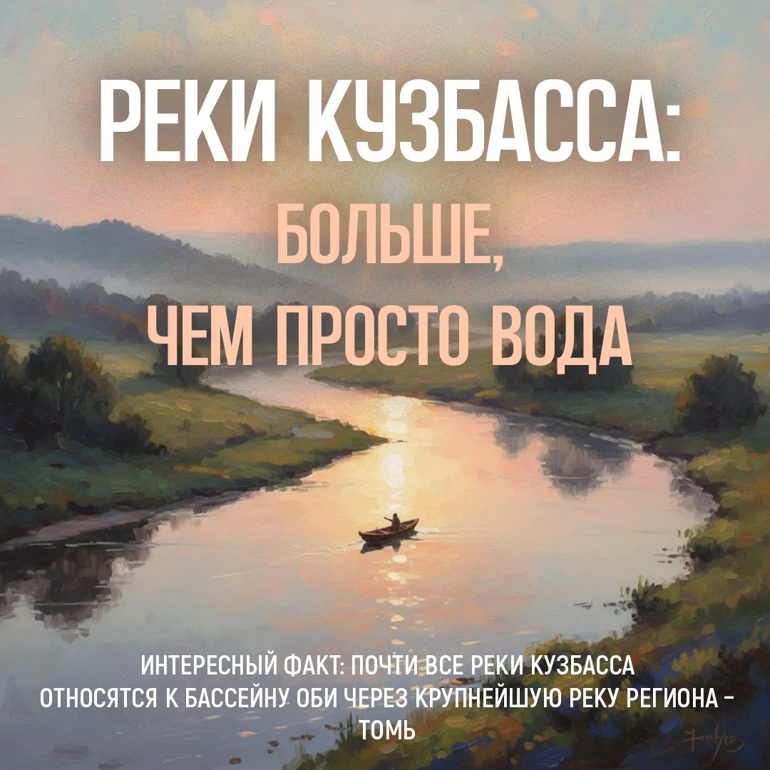🌊 В Кузбассе рек и ручьёв настолько много, что их общая длина превышает 245 тысяч кило...