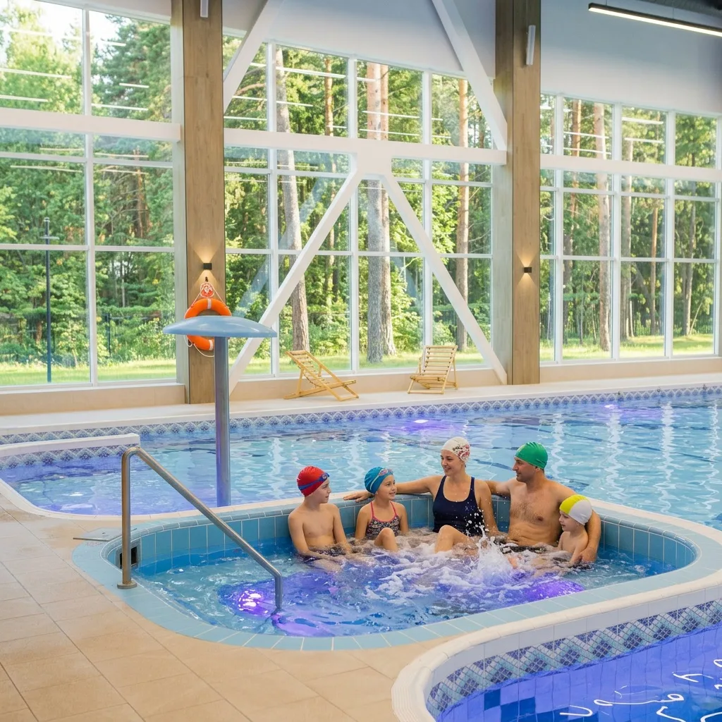 Аквацентр «Аквамарин» Курорта АМАКС ЭкоПарк🏊‍♂️