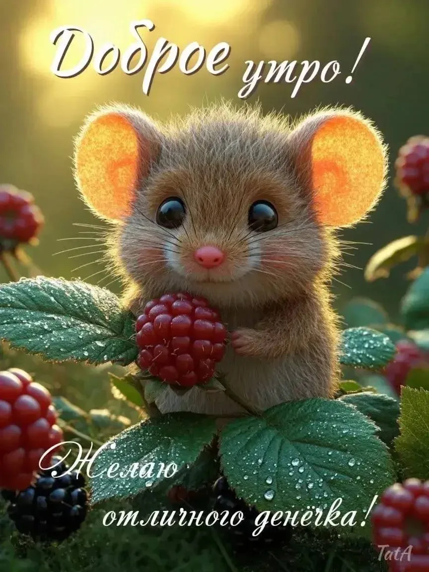 😊 Доброе утро! Пусть этот день принесёт приятные мелочи, хорошие новости и повод улыбнуться уже с с