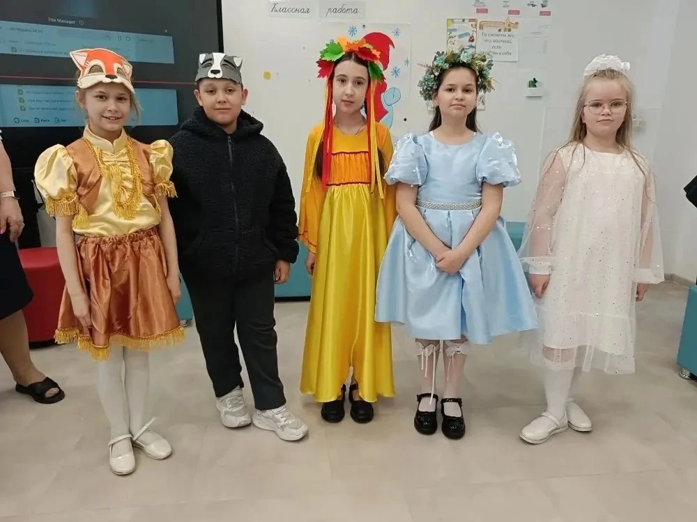 29 апреля во 2 «В» классе прошел фольклорный праздник «В гостях у времен года».  Вот где было настоя