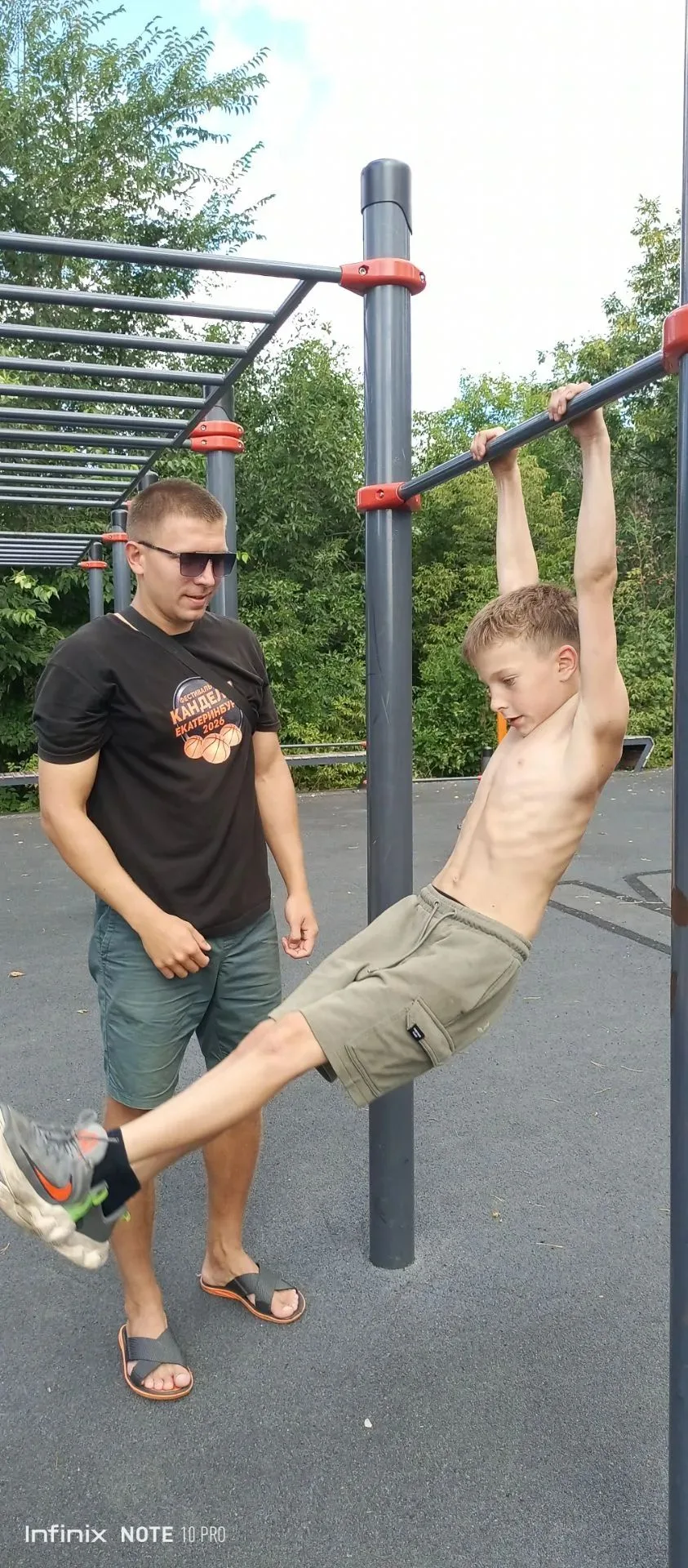 Тренировка юных спортсменов из Спортивной школы имени А. Е. Канделя г. Екатеринбург про...