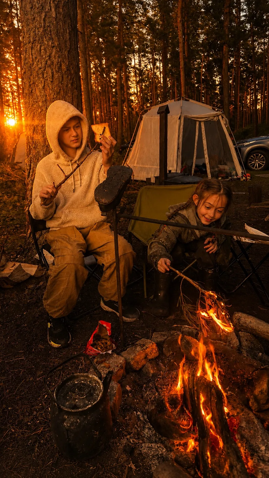 В ТУРПОХОД БЕЗ ТЕЛЕФОНОВ И ГАДЖЕТОВ 🏕️